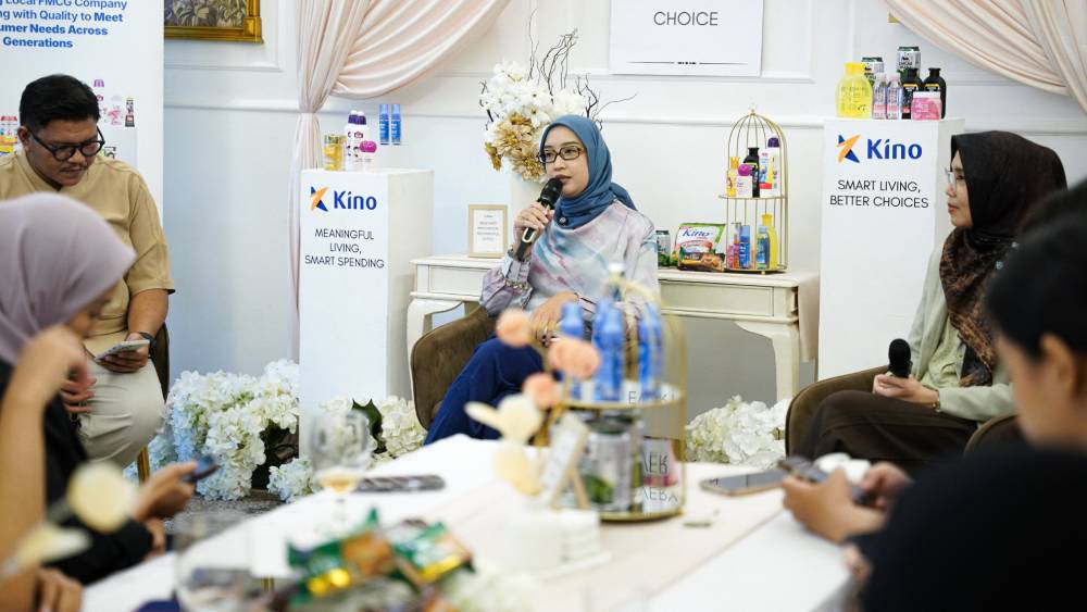 Head of PR Kino Indonesia, Arviane D.B Menjelaskan Komitmen Kino Dalam Mendukung Mindful Consumption & Mindful Living Untuk Keluarga Indonesia